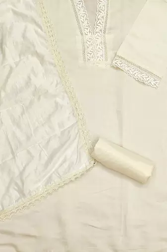 embroidered unstitched dress material