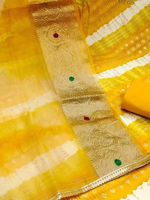 embroidered unstitched dress material 5