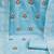 Blue & White Embroidered Cotton Unstitched Dress Material