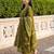 Green printed pure cotton kurta trouser dupatta set