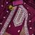Floral Lucknowi Embroidered Cotton Unstitched Dress Material