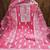 Embroidered Organza Unstitched Dress Material