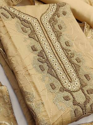embroidered unstitched dress material 3