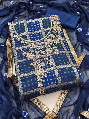 unstitched dress material 1