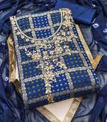 unstitched dress material