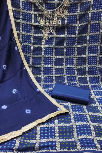 unstitched dress material
