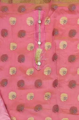 unstitched dress material