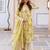 Green printed pure cotton kurta trouser dupatta set