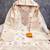 Embroidered Organza Unstitched Dress Material
