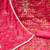 Floral Woven Design Beads and Stones Organza Unstitched Dress Material