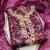 Floral Woven Design Beads and Stones Organza Unstitched Dress Material