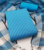 woven design unstitched dress material