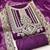 Ethnic Motifs Embroidered Sequinned Georgette Unstitched Dress Material