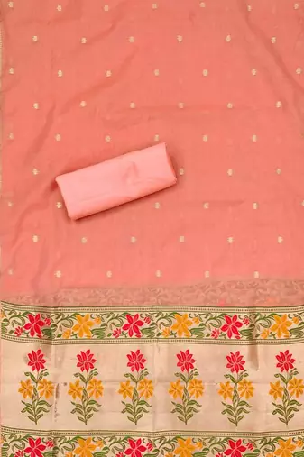 woven design unstitched dress material