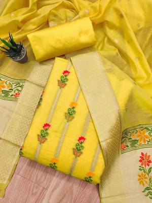 printed unstitched dress material 1