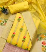 printed unstitched dress material