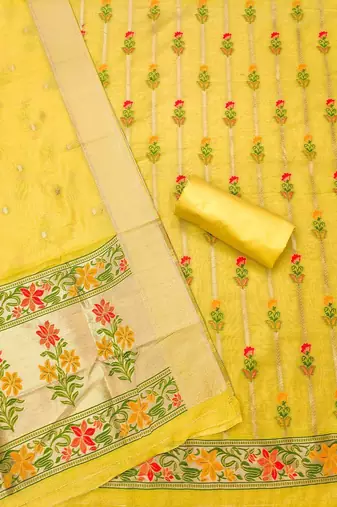 printed unstitched dress material
