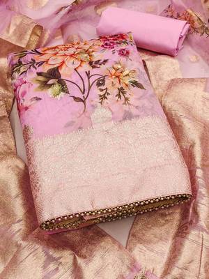 printed unstitched dress material 1