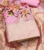 printed unstitched dress material
