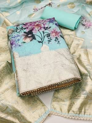 printed unstitched dress material 1