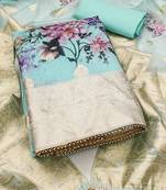 printed unstitched dress material