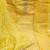 Yellow & Silver-Toned Embroidered Unstitched Dress Material