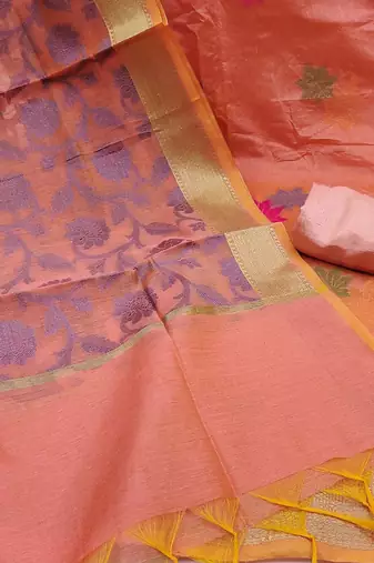 woven design unstitched dress material