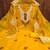 Floral Embroidered Chanderi Cotton Unstitched Dress Material