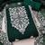 Floral Embroidered Zari Unstitched Dress Material