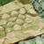 Ethnic Motifs Woven Design Beads And Stones Organza Unstitched Dress Material