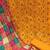 Floral Embroidered Mirror Work Unstitched Dress Material