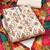 Floral Embroidered Mirror Work Unstitched Dress Material