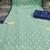 Blue Simmer Silk Jacquard With Embroidery Work Unstitched Dress Material