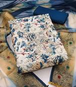 Floral Printed Unstitched Dress Material