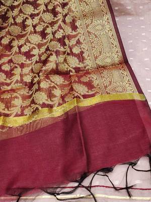 Embroidered Unstitched Dress Material 4
