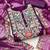 Ethnic Motifs Embroidered Thread Work Detailed Organza Unstitched Dress Material