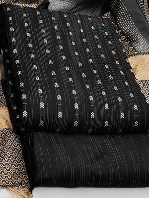 Ethnic Motifs Woven Design Unstitched Dress Material 2