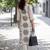 Off white printed pure cotton kurta trouser dupatta set