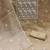 Beige & White Embroidered Organza Unstitched Dress Material