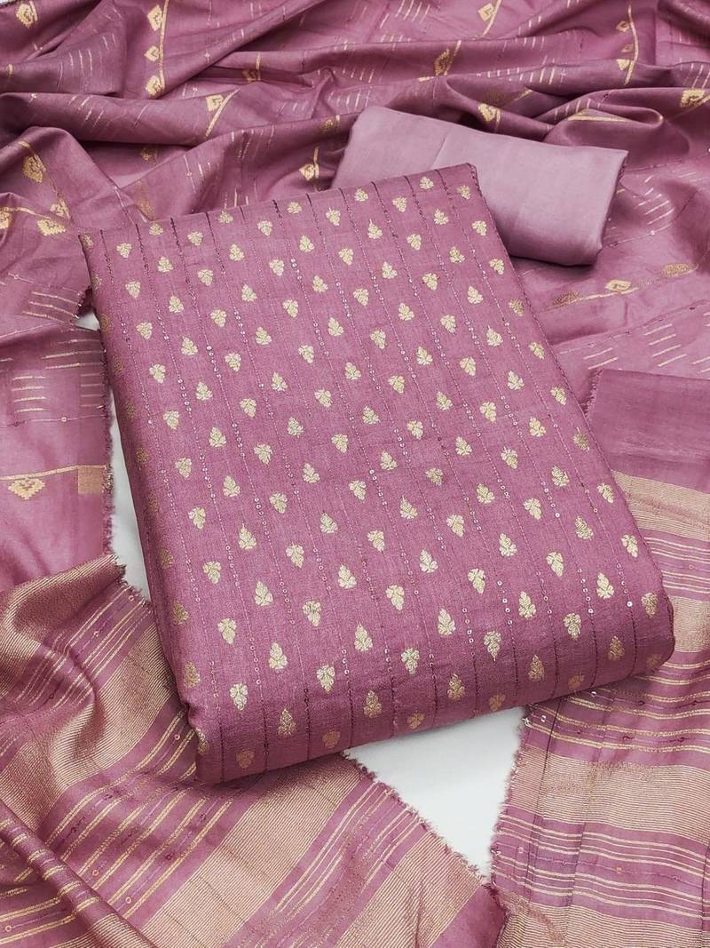 Printed Unstitched Dress Material