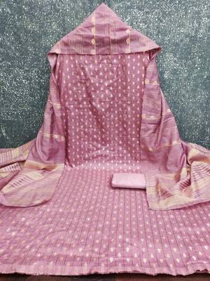 Printed Unstitched Dress Material 3