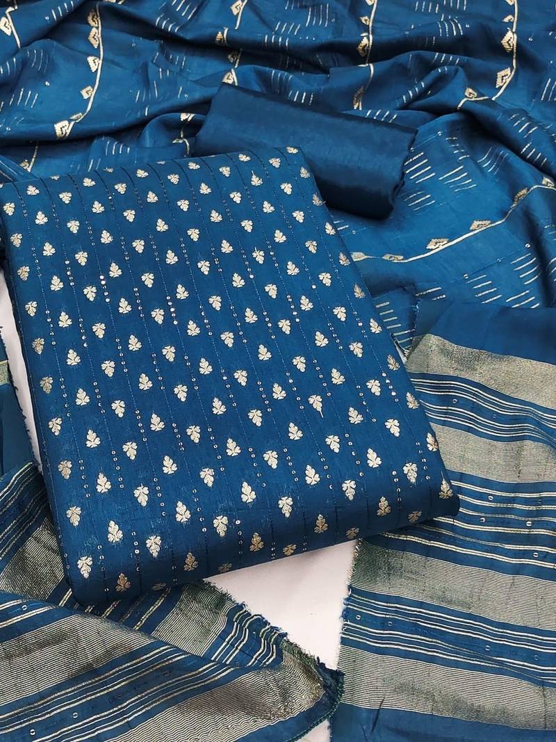 Printed Unstitched Dress Material