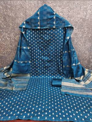 Printed Unstitched Dress Material 3