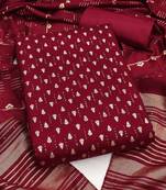 Printed Unstitched Dress Material