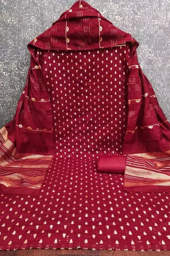 Printed Unstitched Dress Material