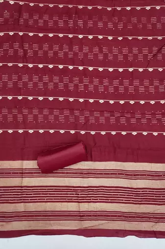 Printed Unstitched Dress Material