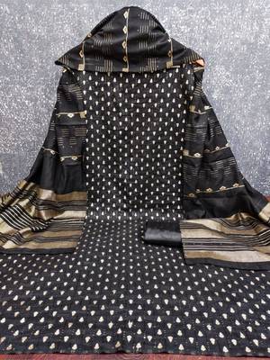 Printed Unstitched Dress Material 3