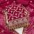 Floral Embroidered Beads and Stones Unstitched Dress Material
