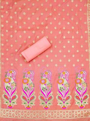 ethnic motifs printed unstitched dress material 4