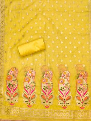ethnic motifs printed unstitched dress material 4